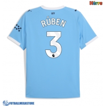 Fotballdrakt Herre Manchester City Ruben Dias #3 Hjemmedrakt 2025-26 Kortermet